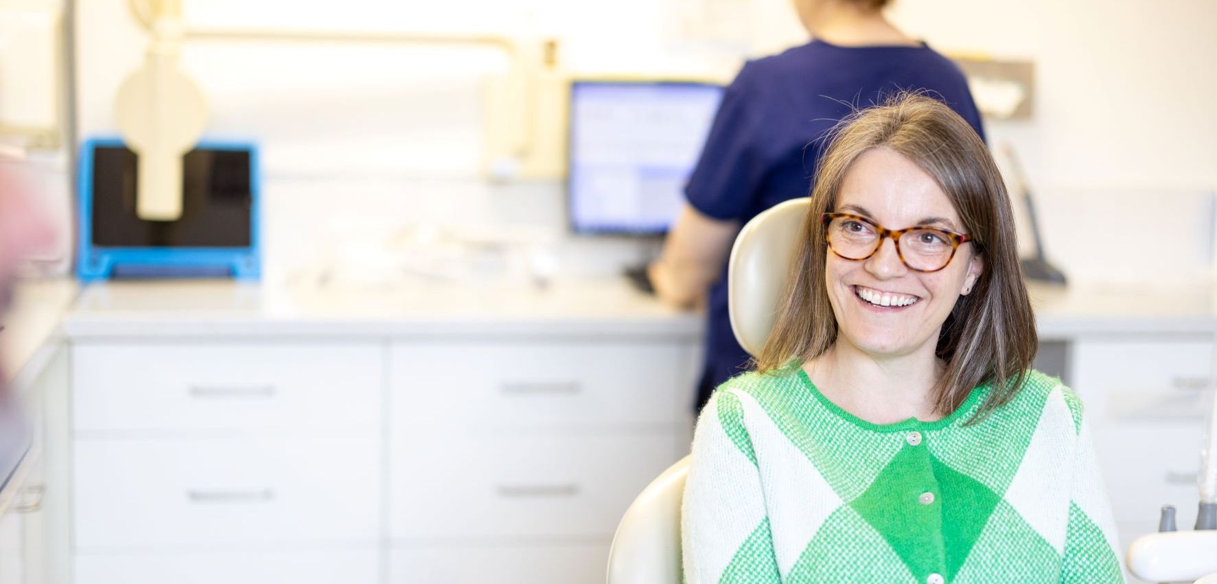 Welcoming new patients.